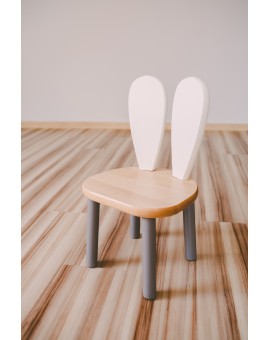 Kolorowy stolik z drewna dla dziecka + 1 krzesełko